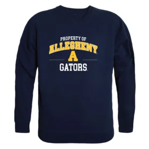 Allegheny College Gators Property Fleece Crewneck Pullover Sweatshirt