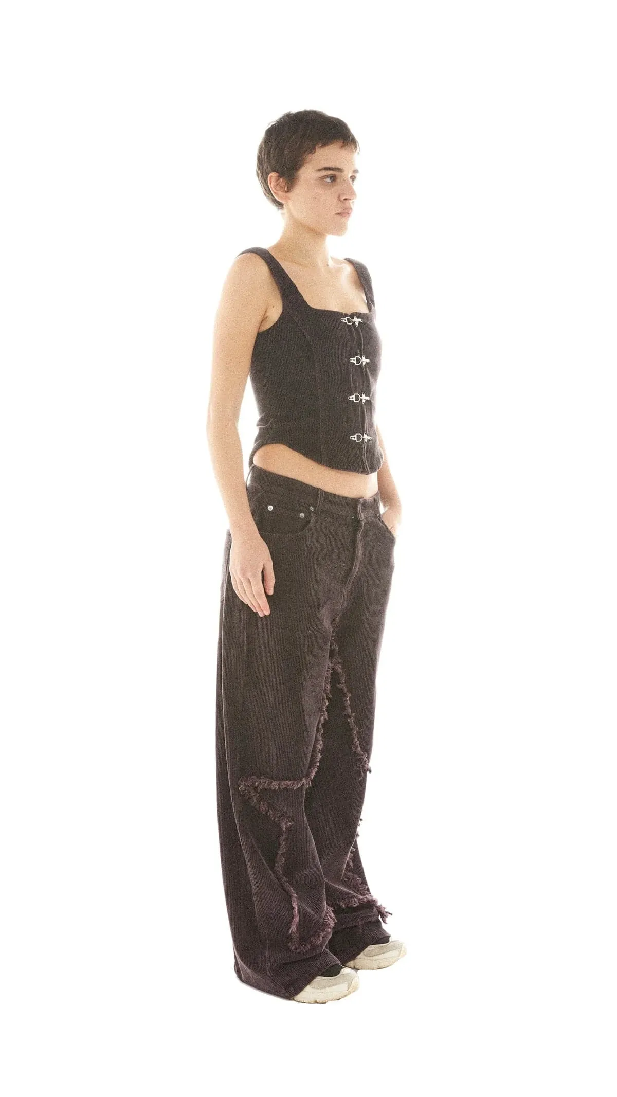 Basic Pleasure Mode Hot Chocolate Corset Top