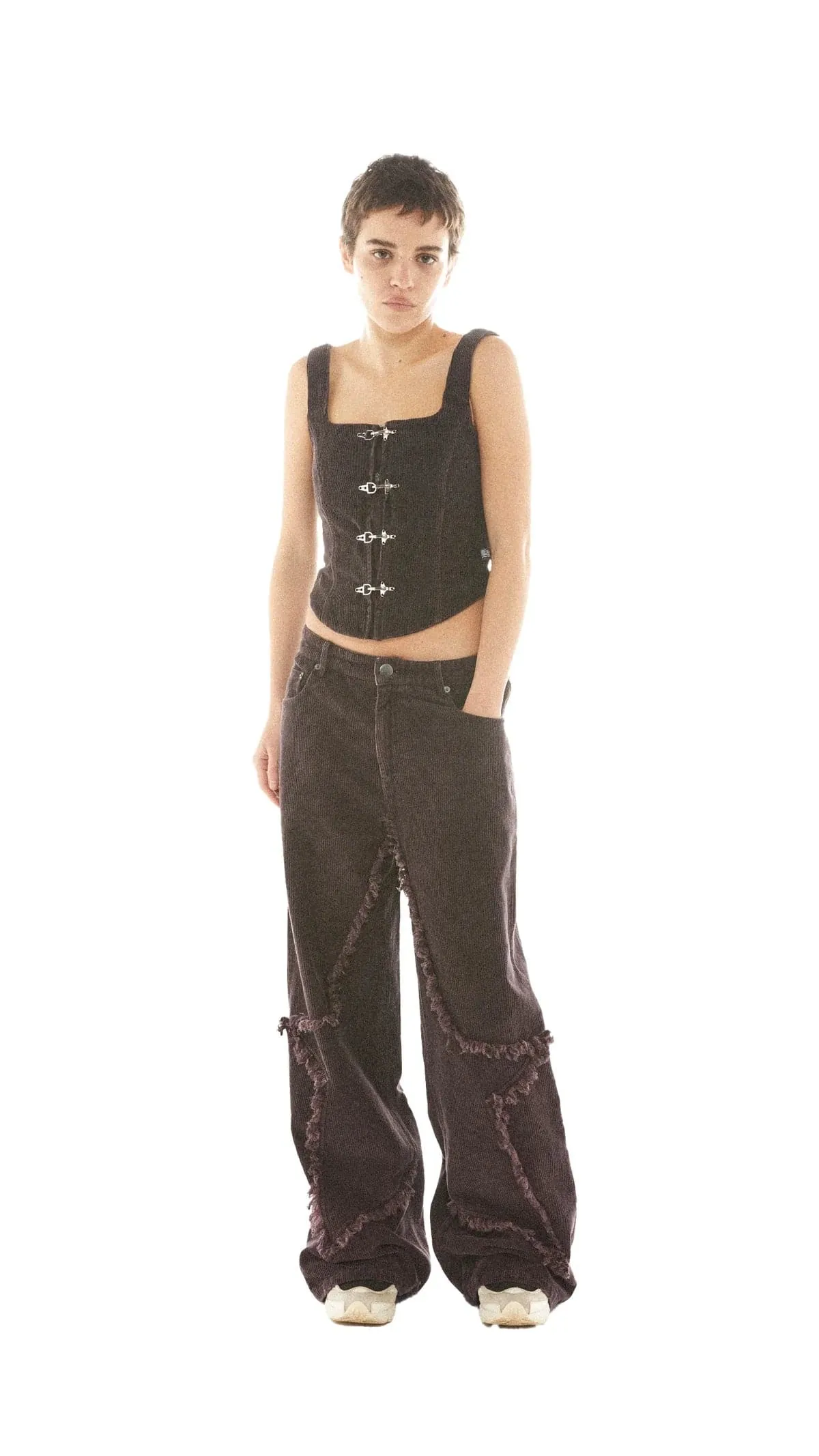 Basic Pleasure Mode Hot Chocolate Corset Top