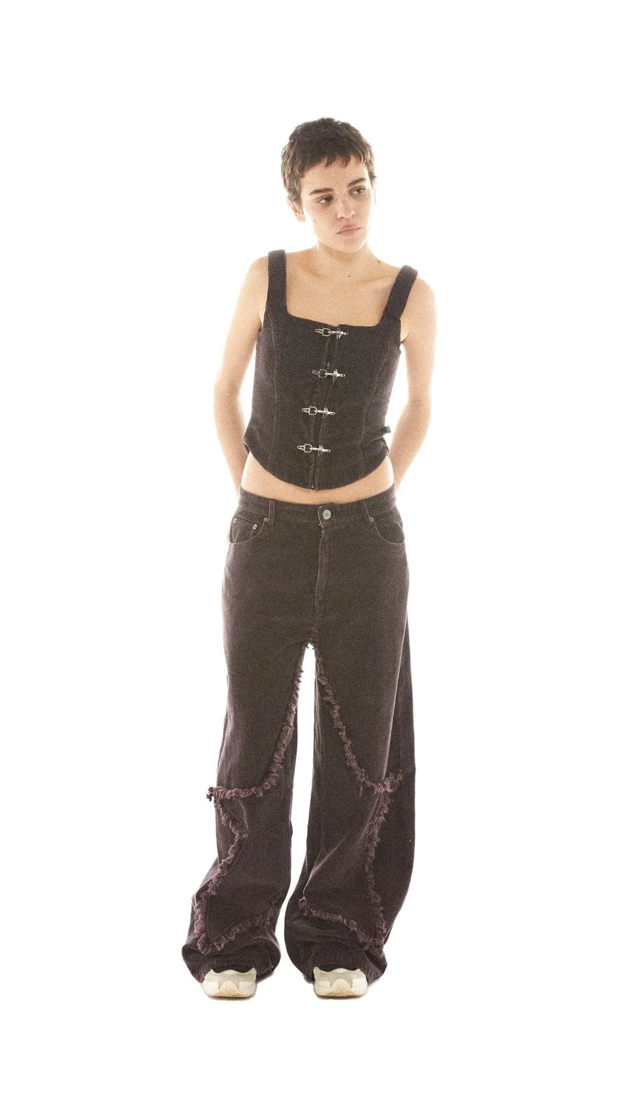 Basic Pleasure Mode Hot Chocolate Corset Top