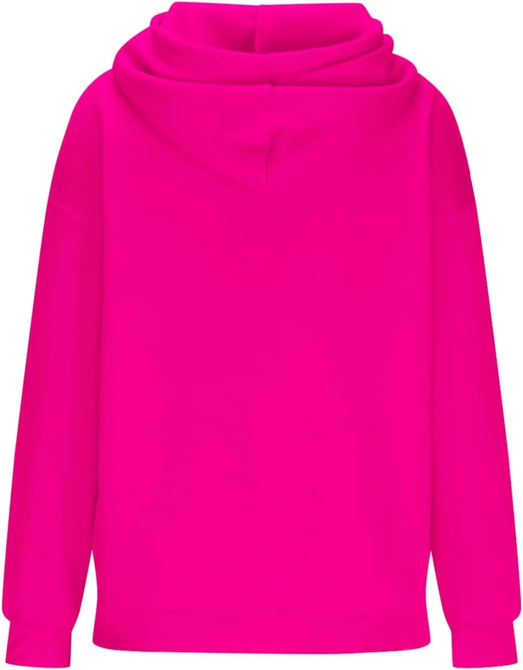 Binmer Oversized Hoodie for Women Sweatshirt Fall Fashion 2024 Outfit Trendy Fleece Pullover Casual Long Sleeve Tops w/Pocket