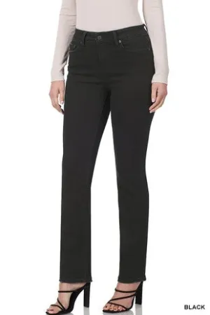 Black Straight Leg Pants