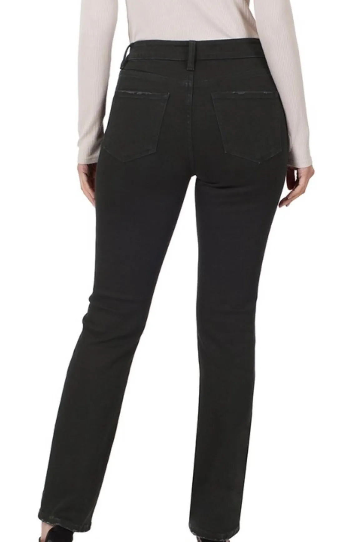 Black Straight Leg Pants