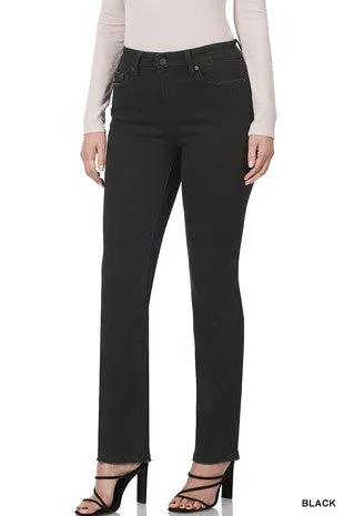 Black Straight Leg Pants
