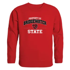 Bridgewater State University Bears Property Fleece Crewneck Pullover Sweatshirt
