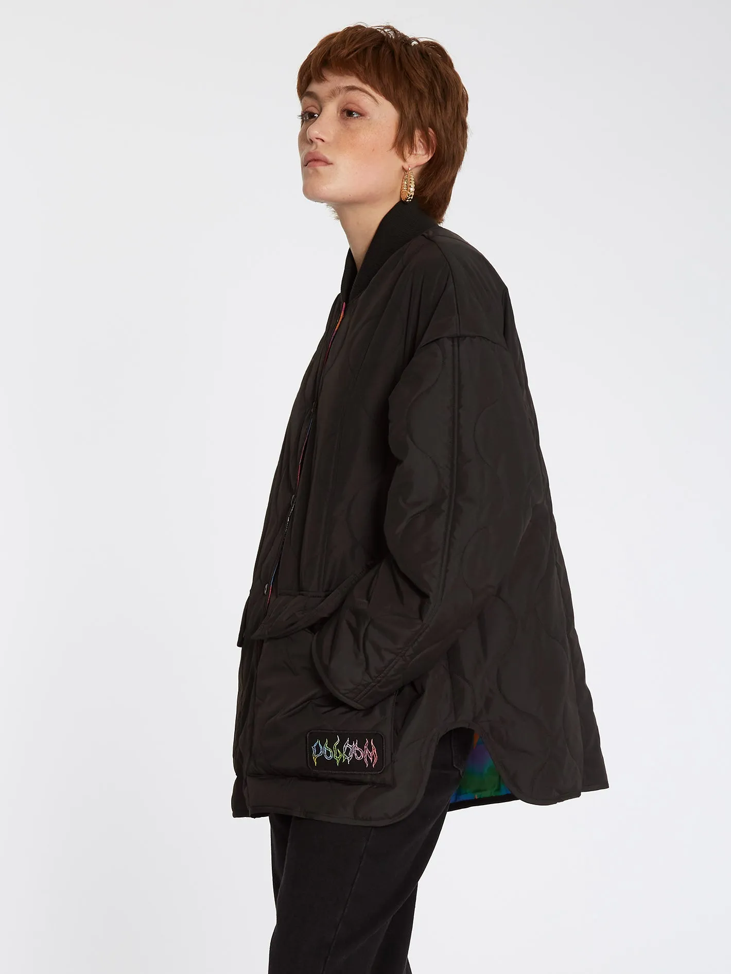 Chrissie Abbott X French Jacket (Reversible) - BLACK