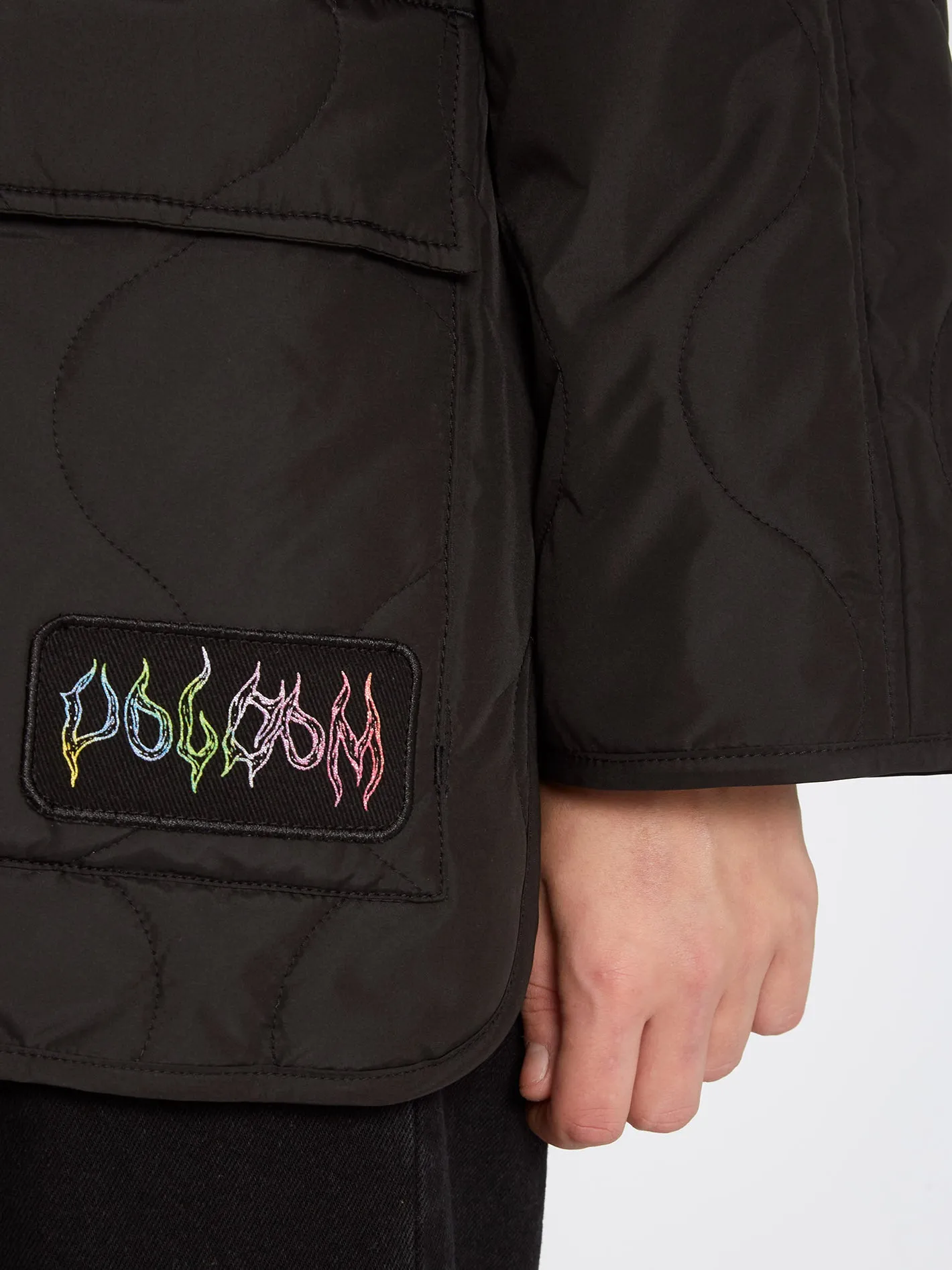 Chrissie Abbott X French Jacket (Reversible) - BLACK