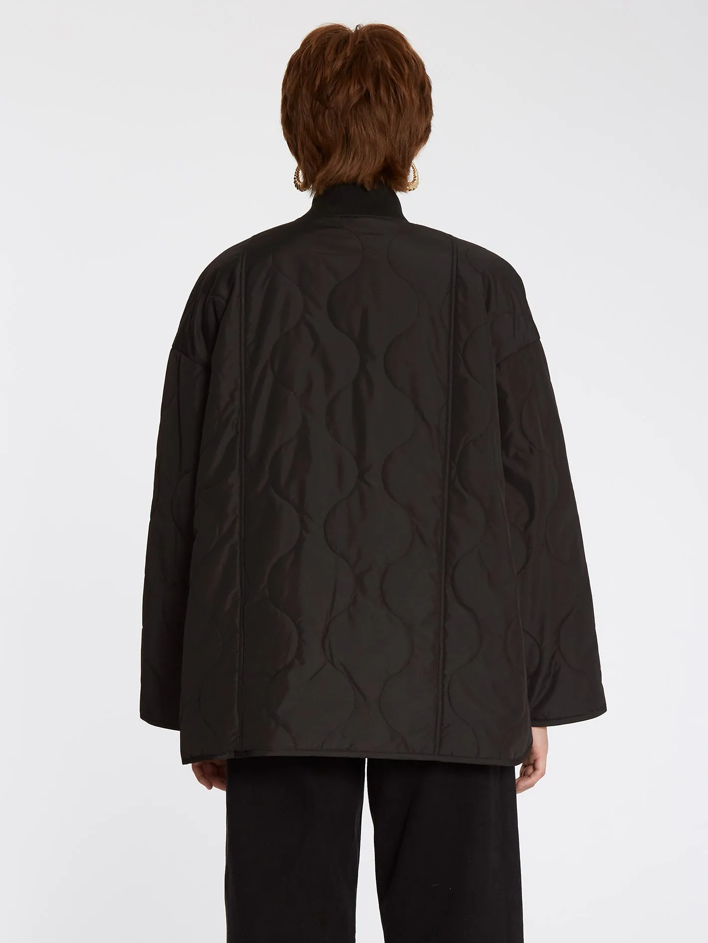Chrissie Abbott X French Jacket (Reversible) - BLACK