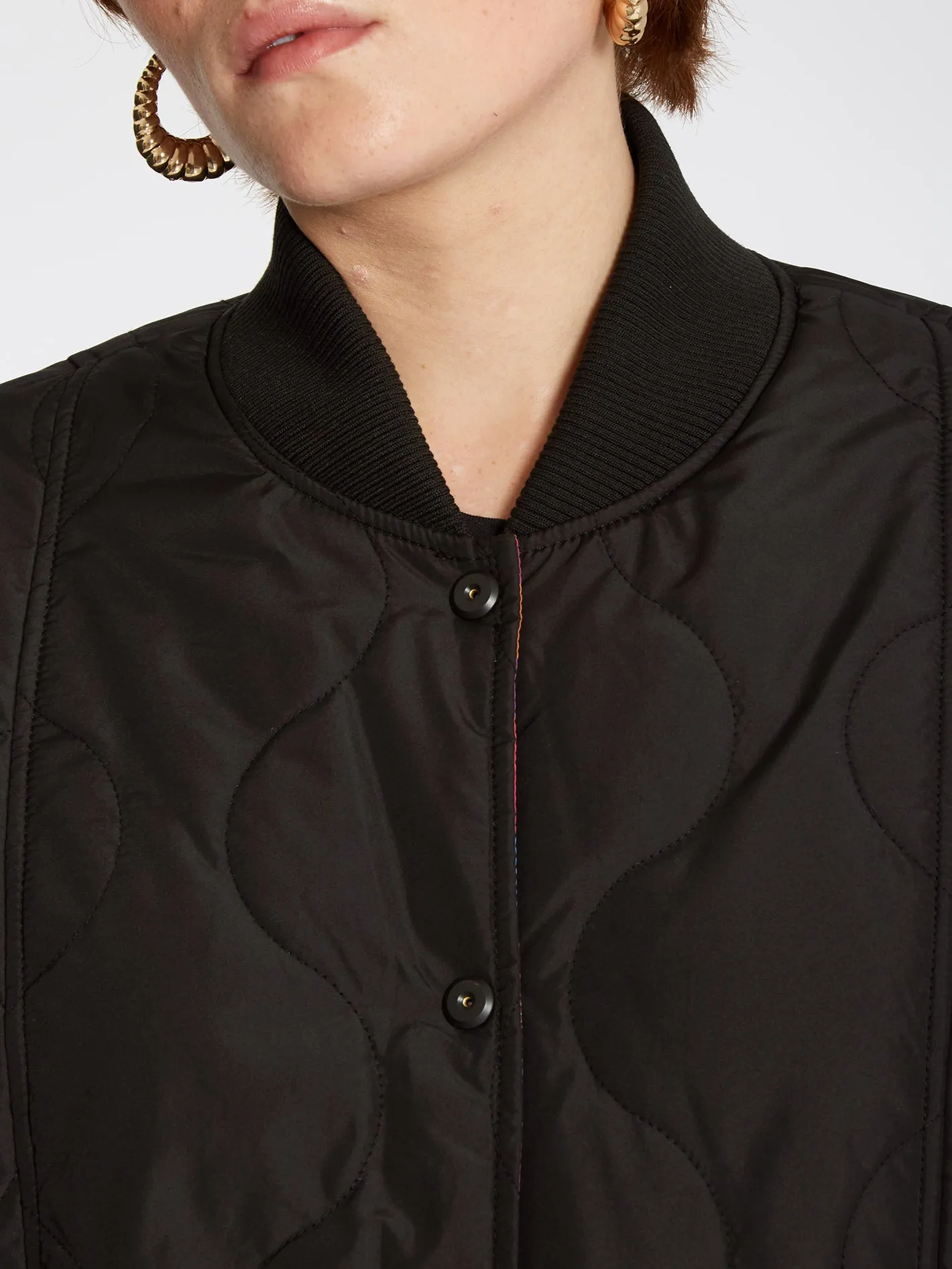Chrissie Abbott X French Jacket (Reversible) - BLACK