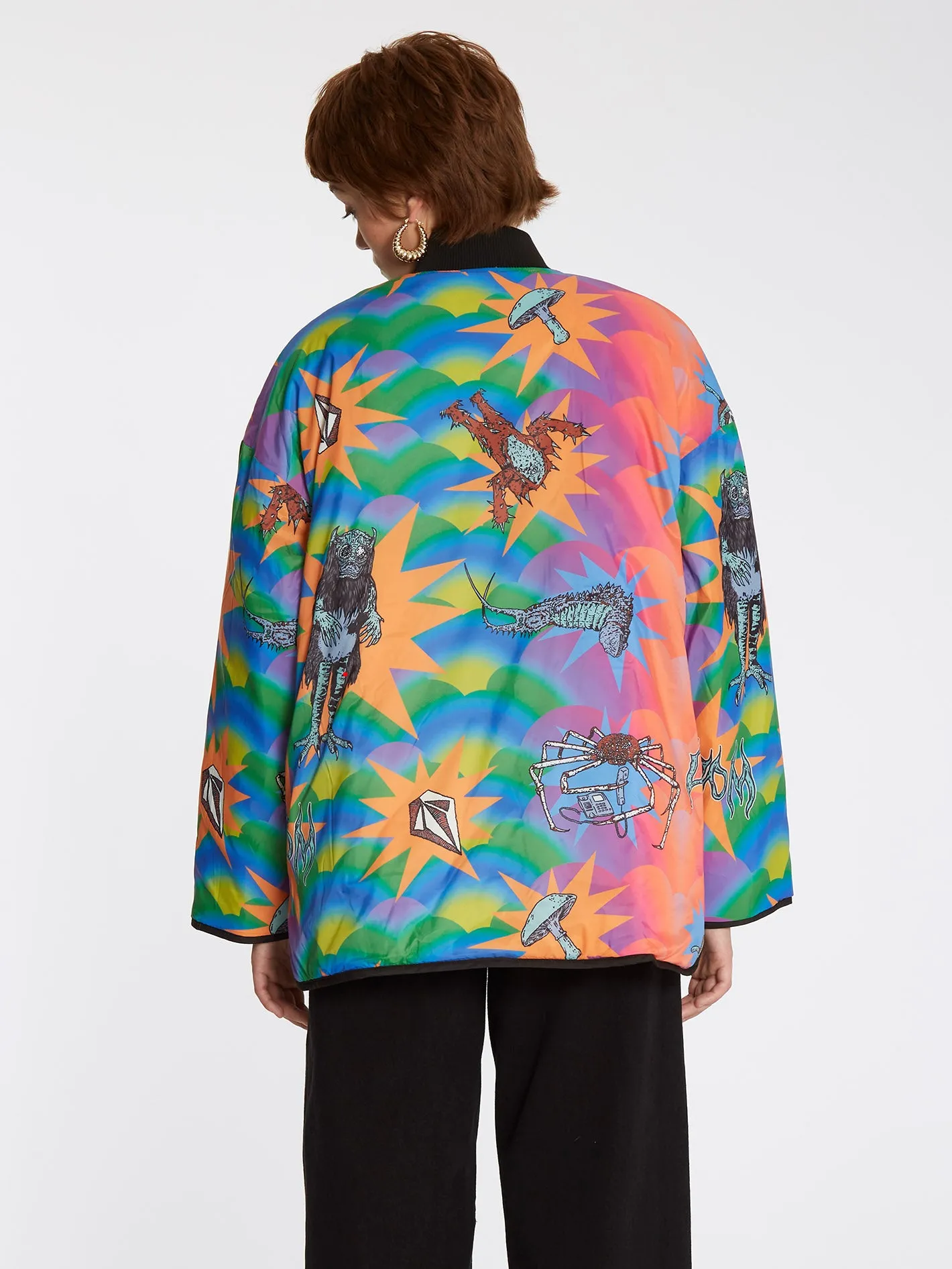 Chrissie Abbott X French Jacket (Reversible) - BLACK