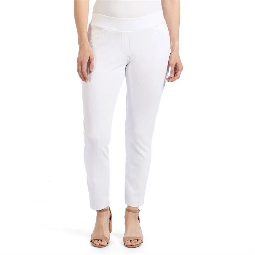 COCO   CARMEN - Cabo Pull On Pants: White / S/M