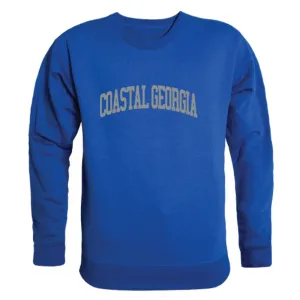 College of Coastal Georgia Mariners Arch Fleece Crewneck Pullover Sweatshirt