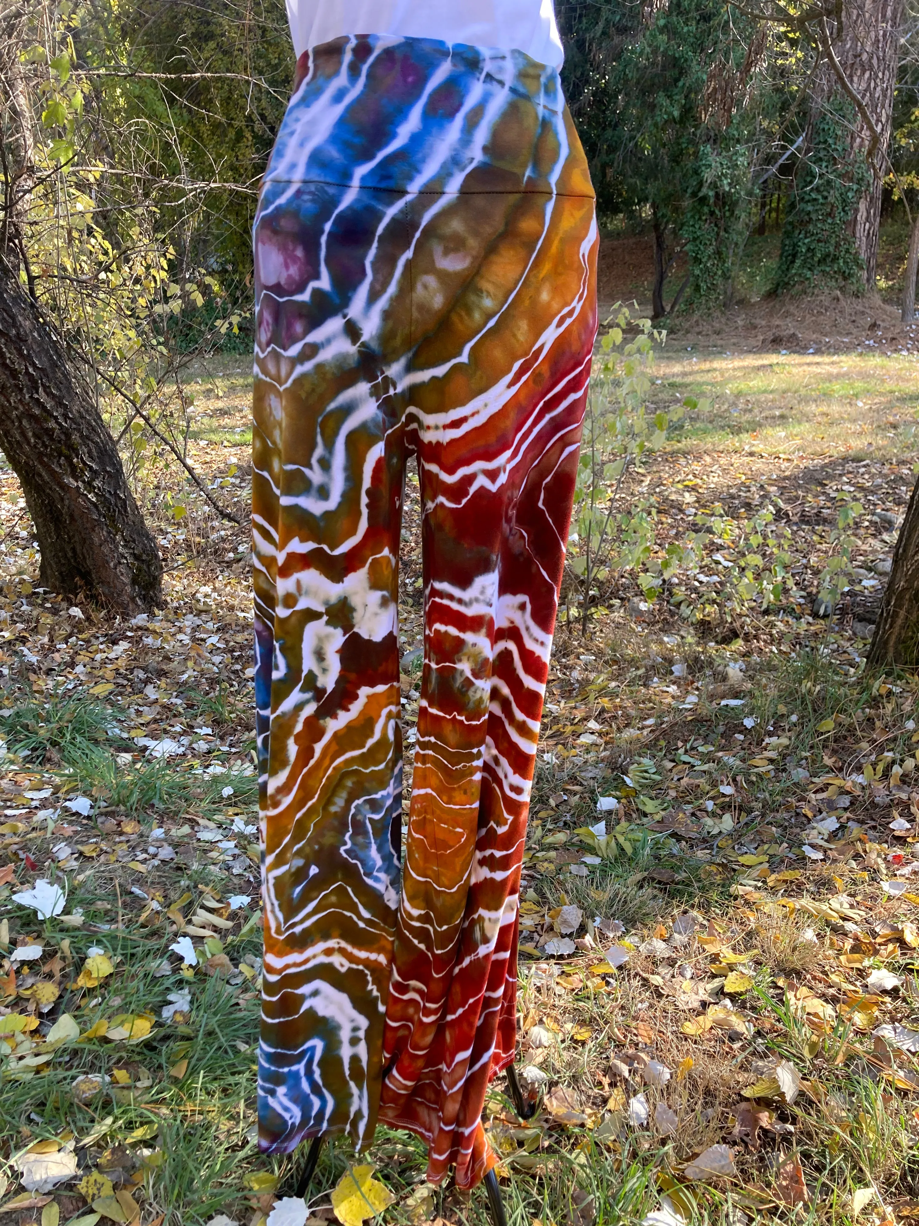 Custom Geode Hooded Duster Cardigan and Matching Palazzo Pants for Connie