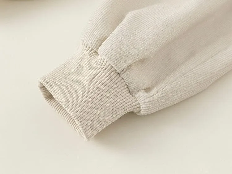 Cute Bear Cardigan Baby 3-Piece Set