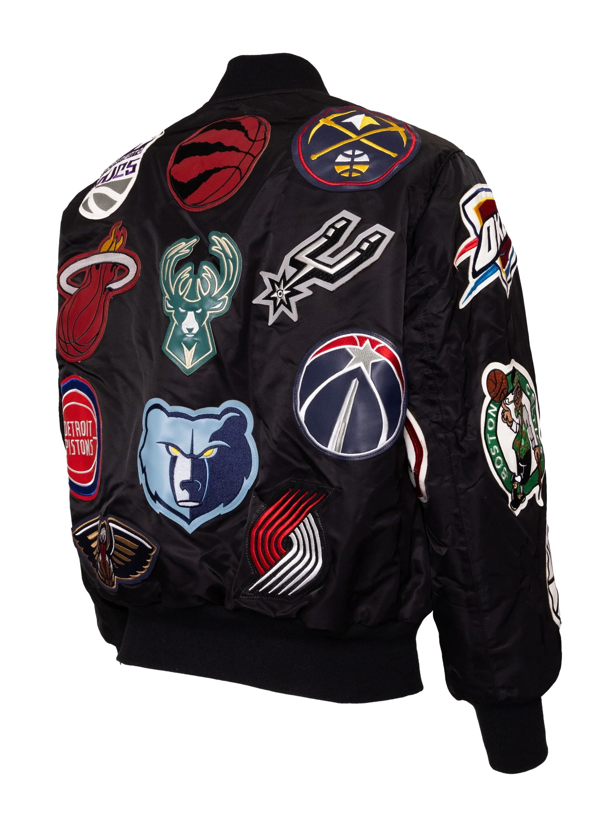 Dallas Mavericks X NBA Collage Reversible Bomber Color