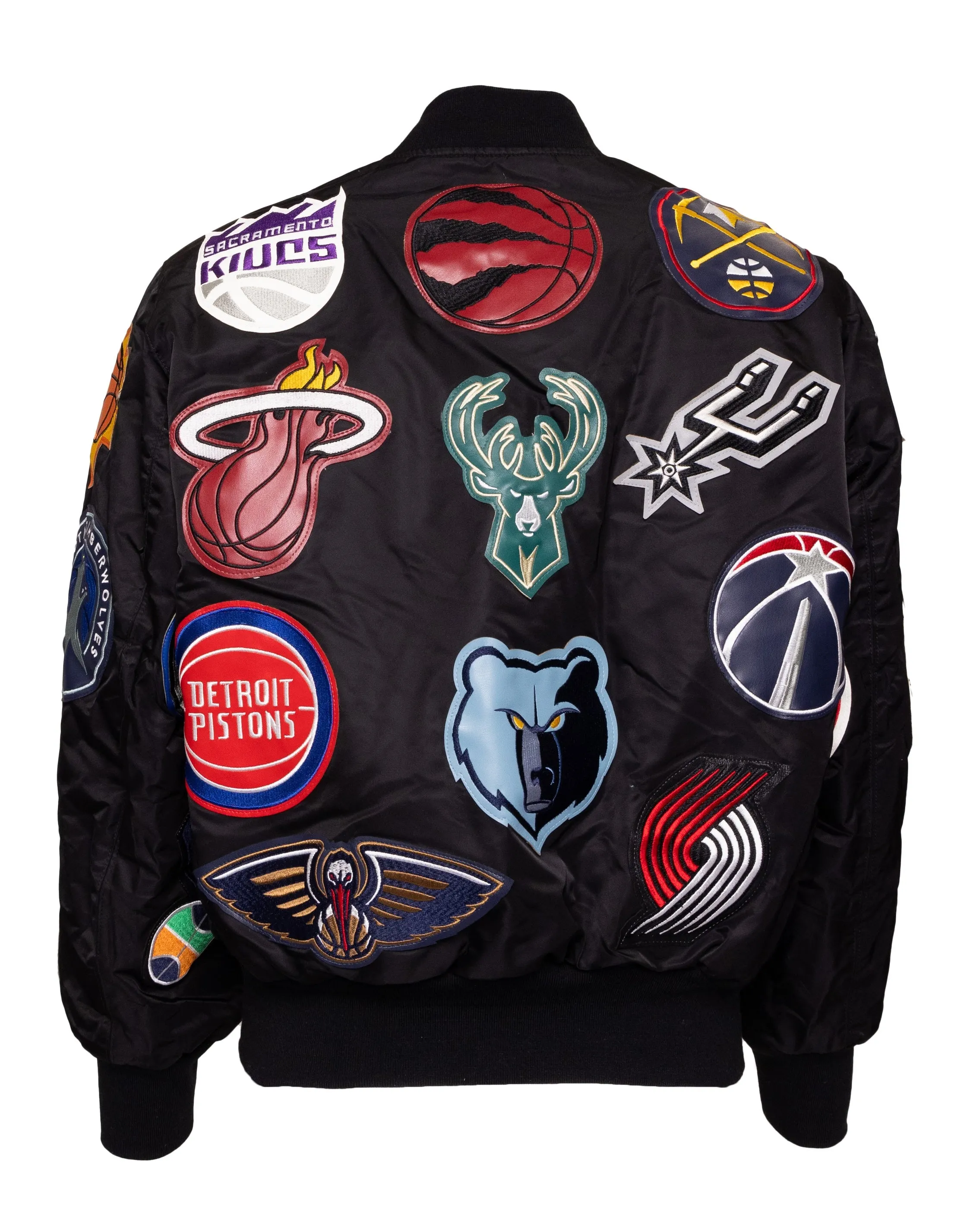 Dallas Mavericks X NBA Collage Reversible Bomber Color