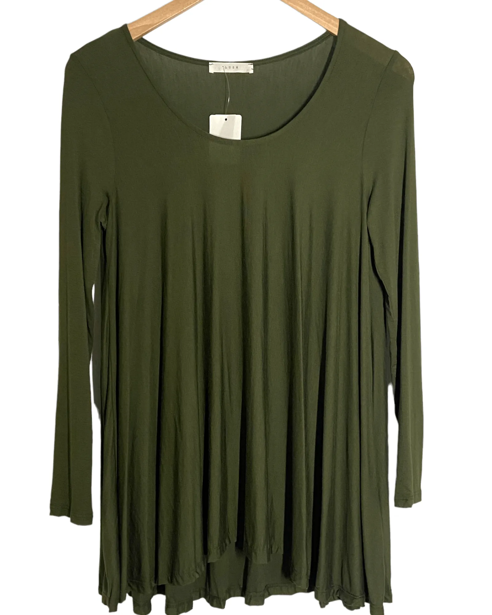 Dark Autumn Grape Leaf Swing Top