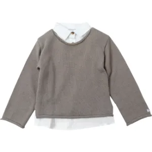 Donsje Haga Sweater - Light Taupe - 2/3Y, 3/4Y, 4/5Y