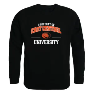 East Central University Tigers Property Fleece Crewneck Pullover Sweatshirt