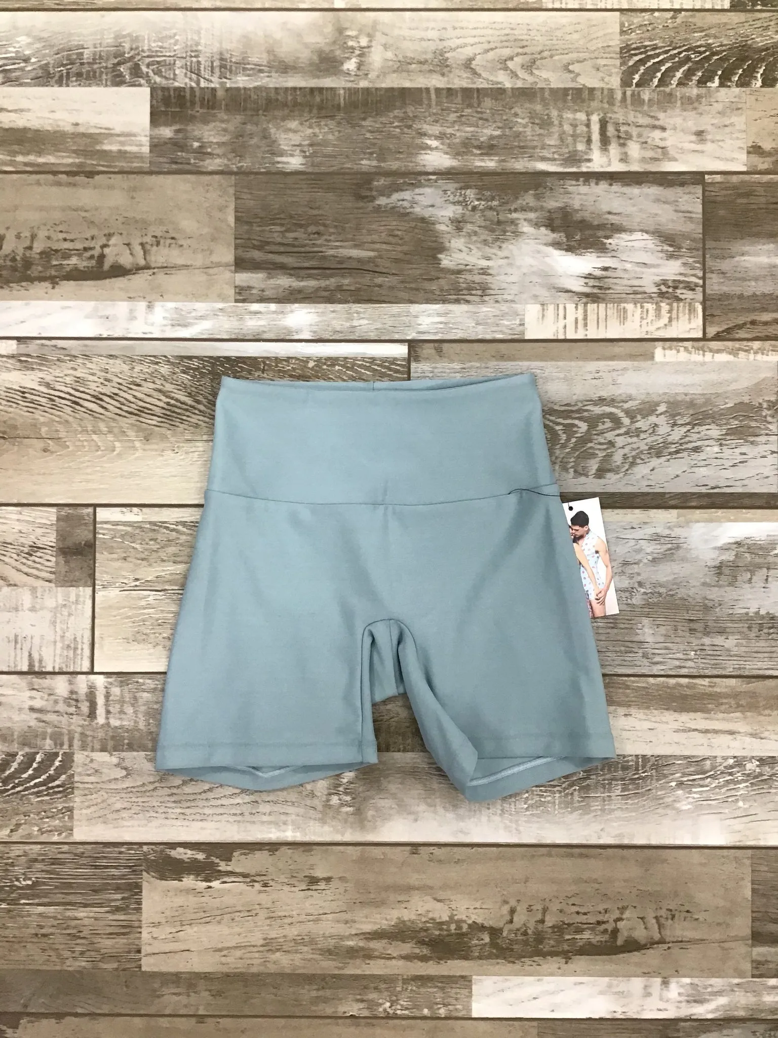 Eleve Dancewear - Claire 4.5” Shorts - Child/Adult - Misty Blue