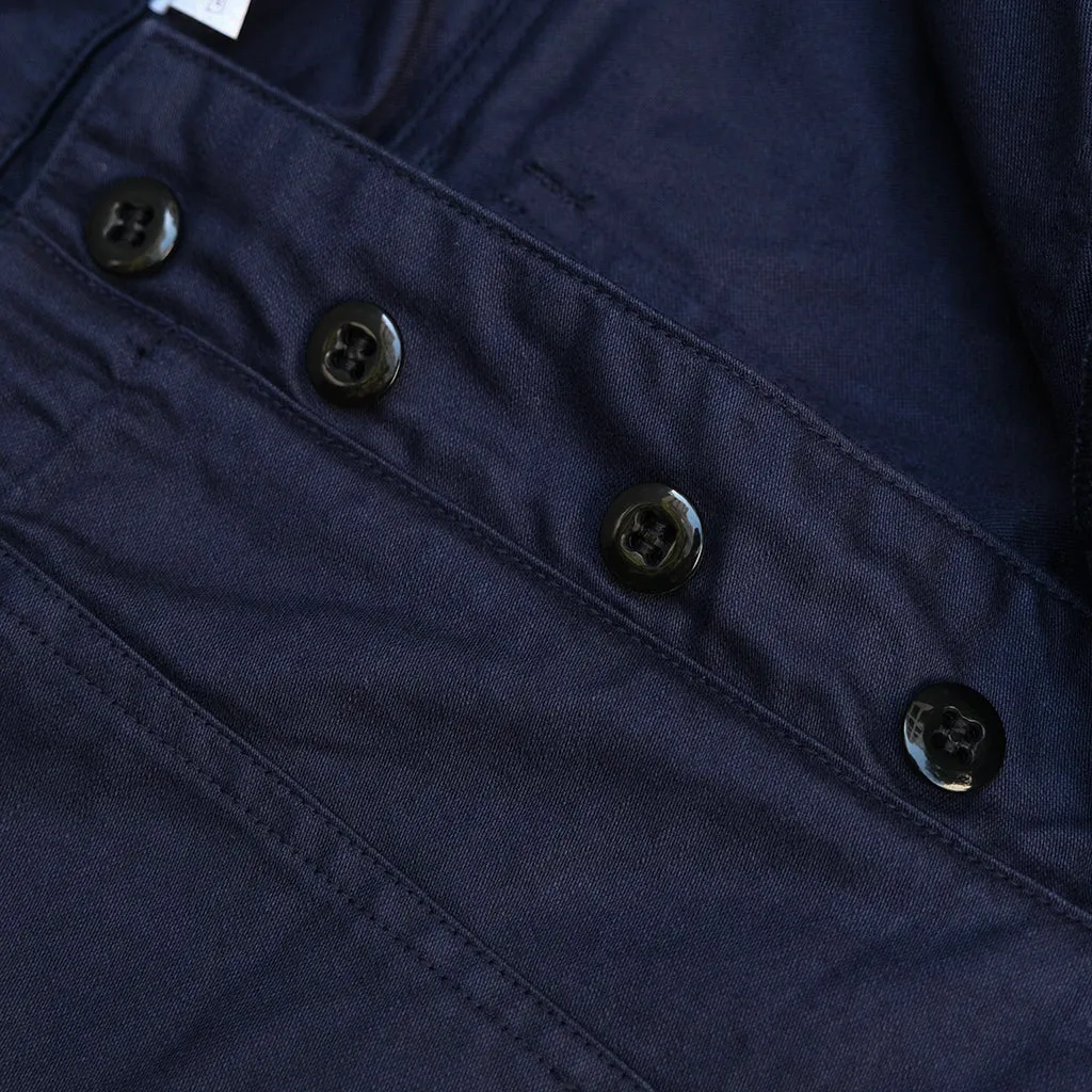 Fullcount Back Satin Utility Trousers (Navy)