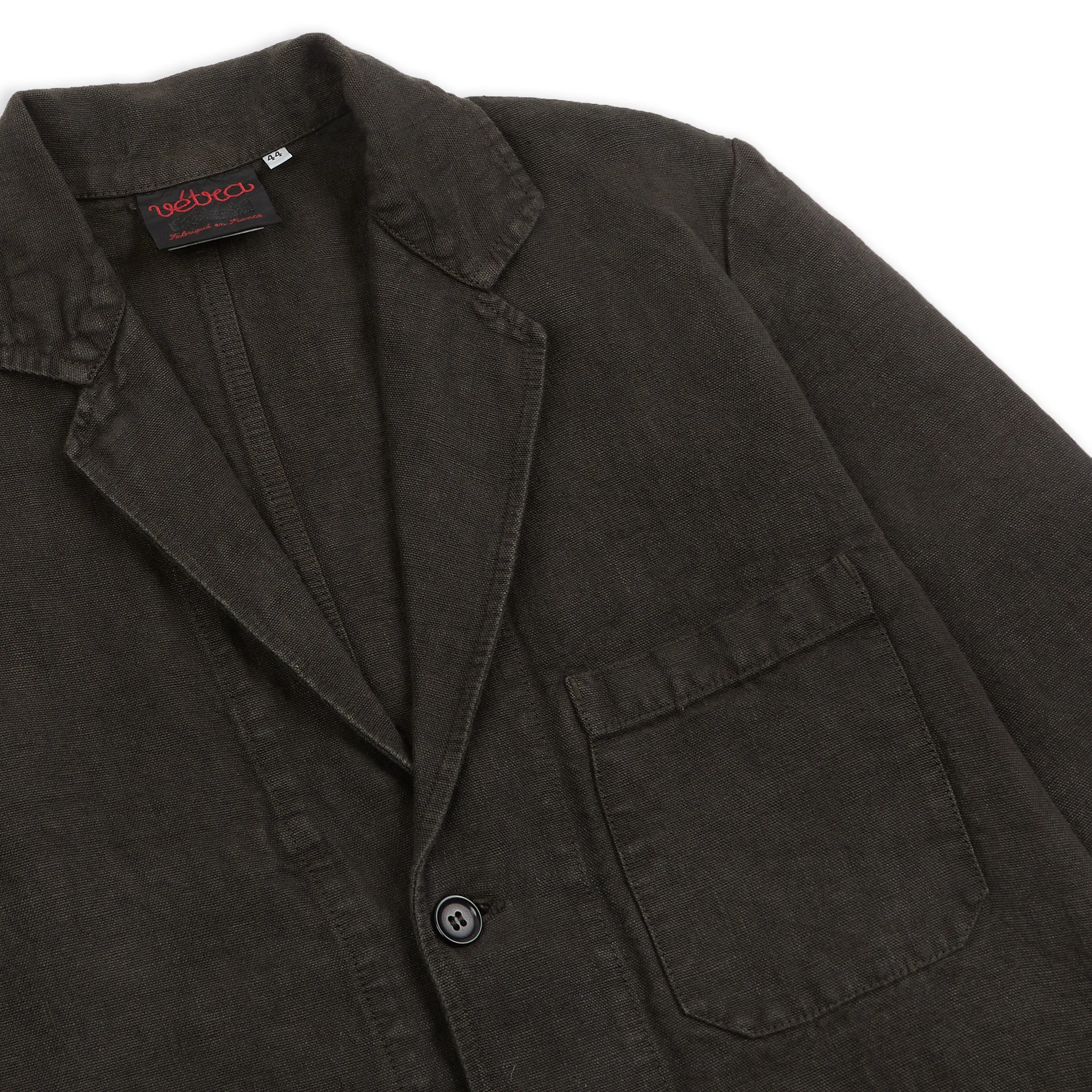 Heavy Linen Blazer - Elk