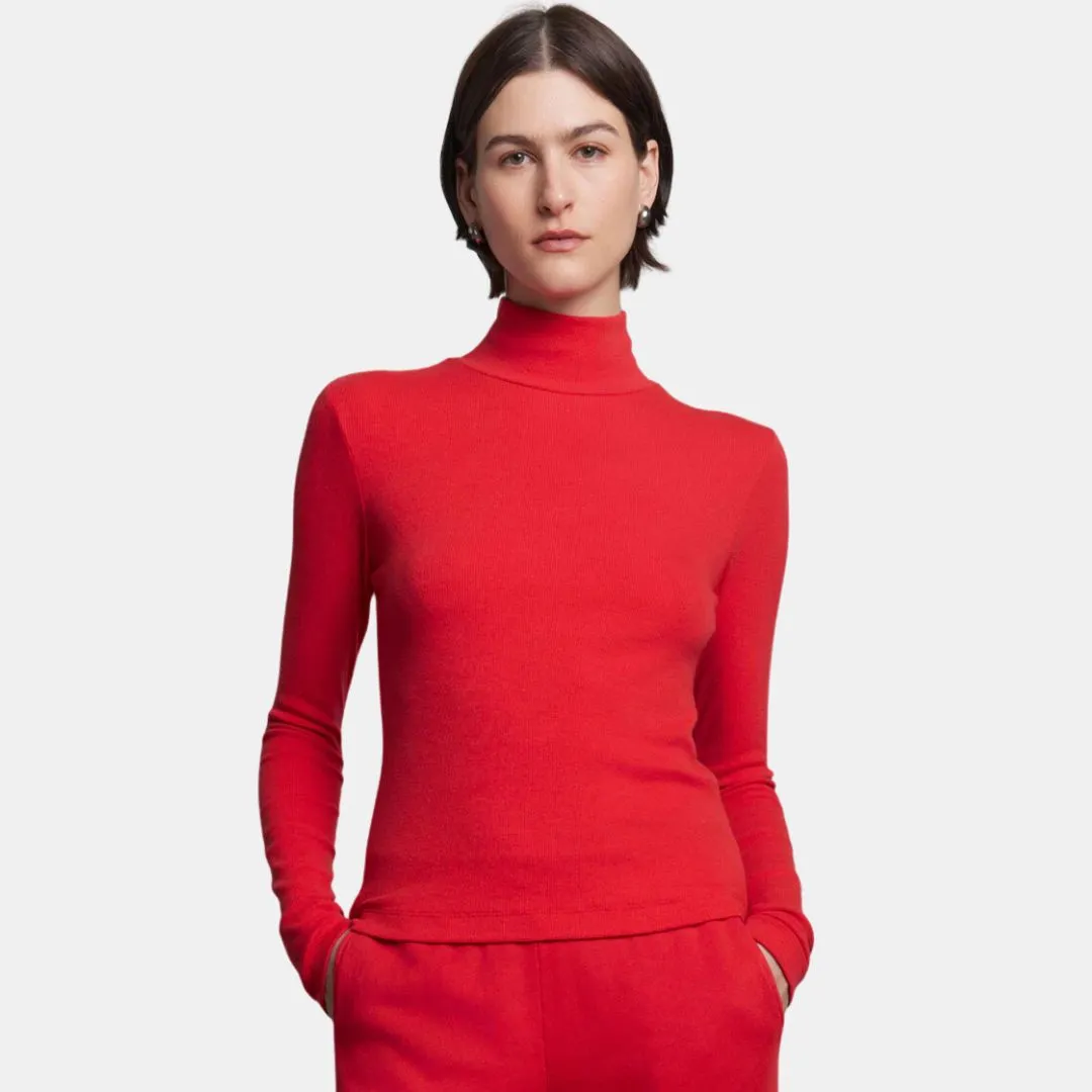 Helms Mock Neck Top
