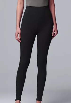 High Waisted Premium Microfiber Leggings