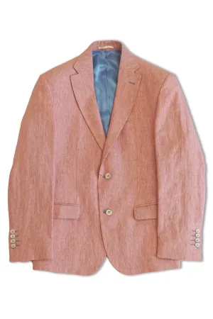 Jack Linen Jacket - Salmon