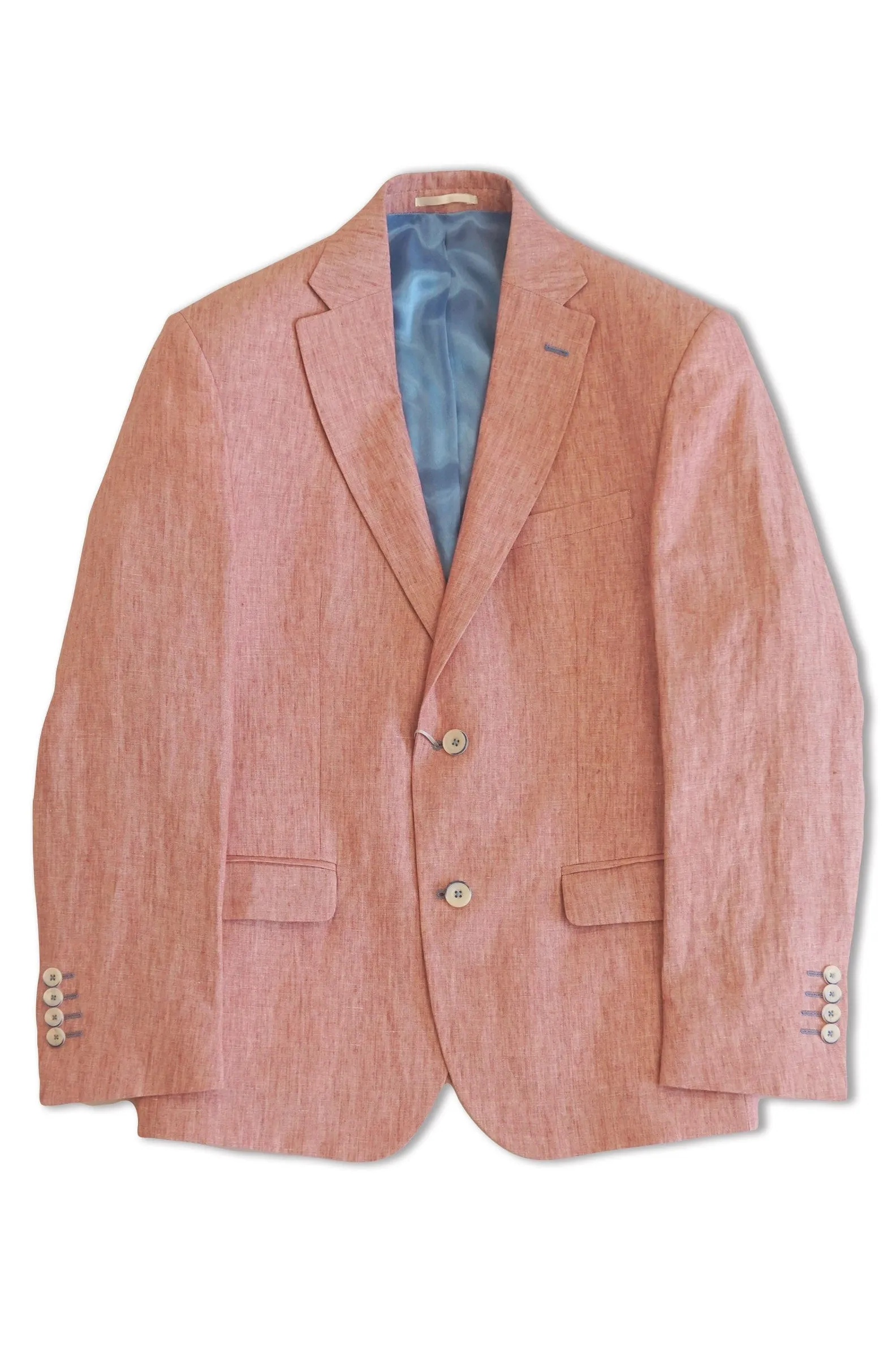 Jack Linen Jacket - Salmon