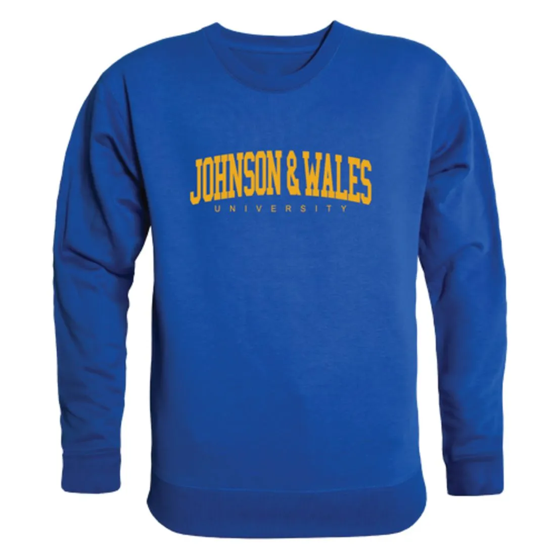 Johnson & Wales University Wildcats Arch Fleece Crewneck Pullover Sweatshirt