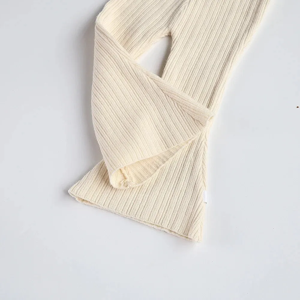 Knit Bell Pants