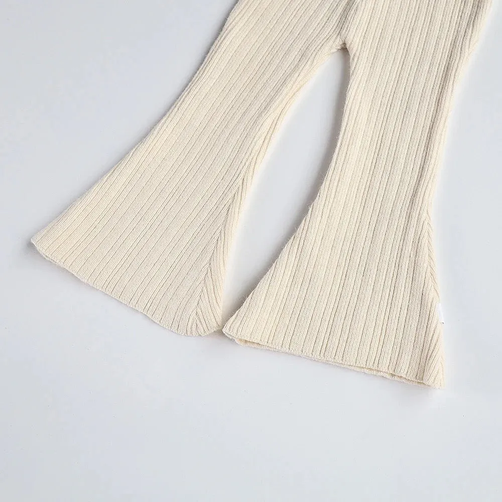 Knit Bell Pants