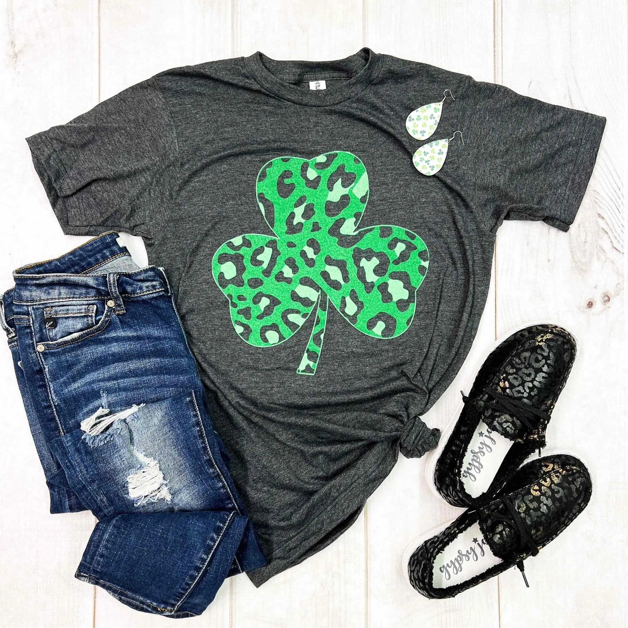 Leo Shamrock Tee