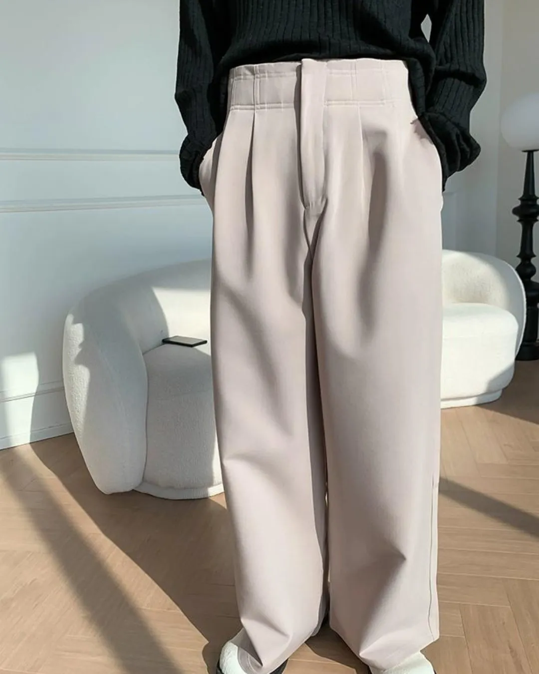 Long Coat & Vest & Pants 3-Piece Set BKC0207