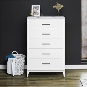 Lynnhaven Tall 5 Drawer Dresser