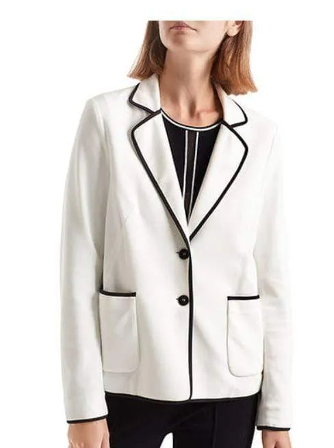 Marc Cain S Collections Elegant Blazer Off-White NC 31.36 J02 110