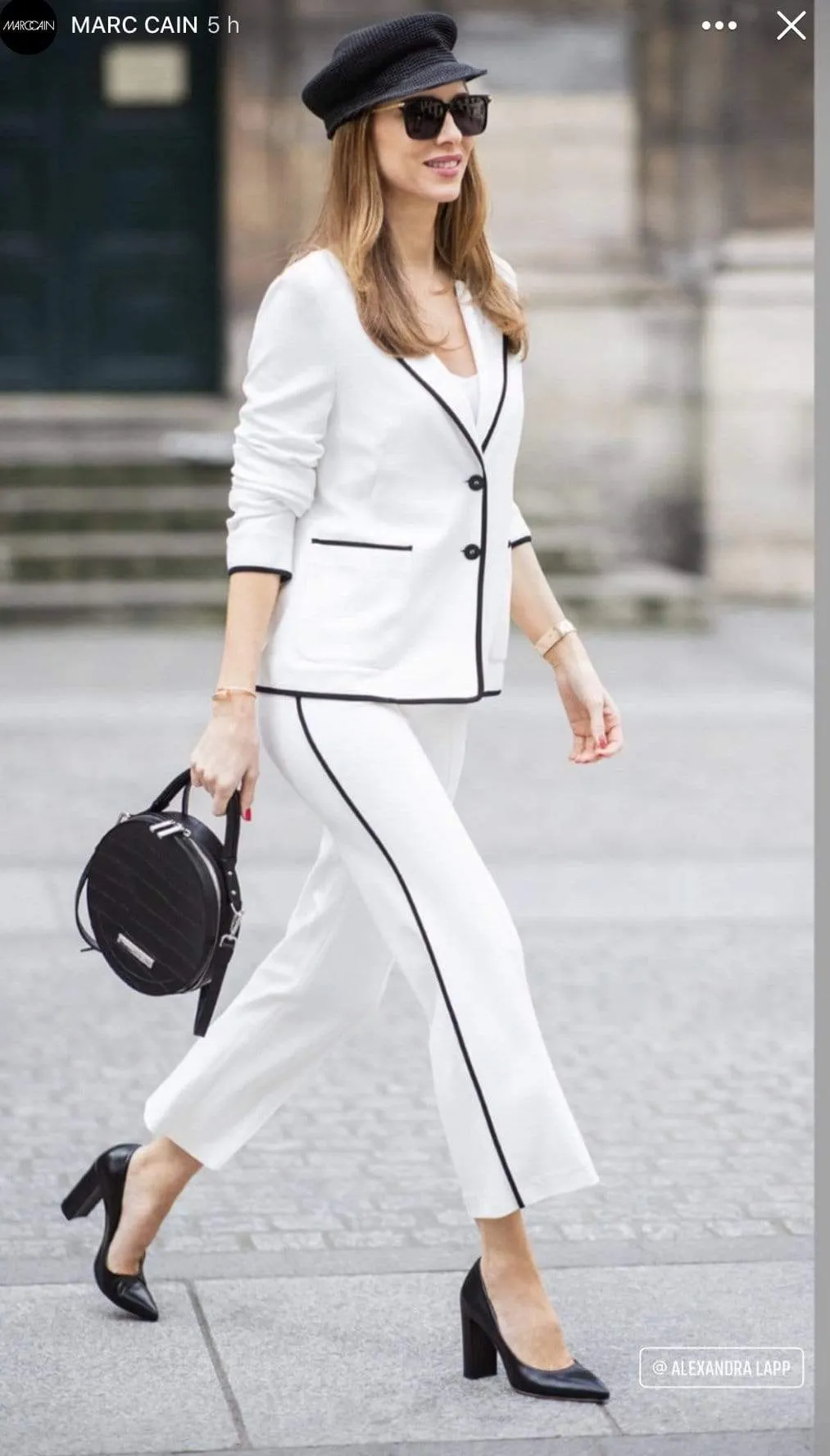 Marc Cain S Collections Elegant Blazer Off-White NC 31.36 J02 110
