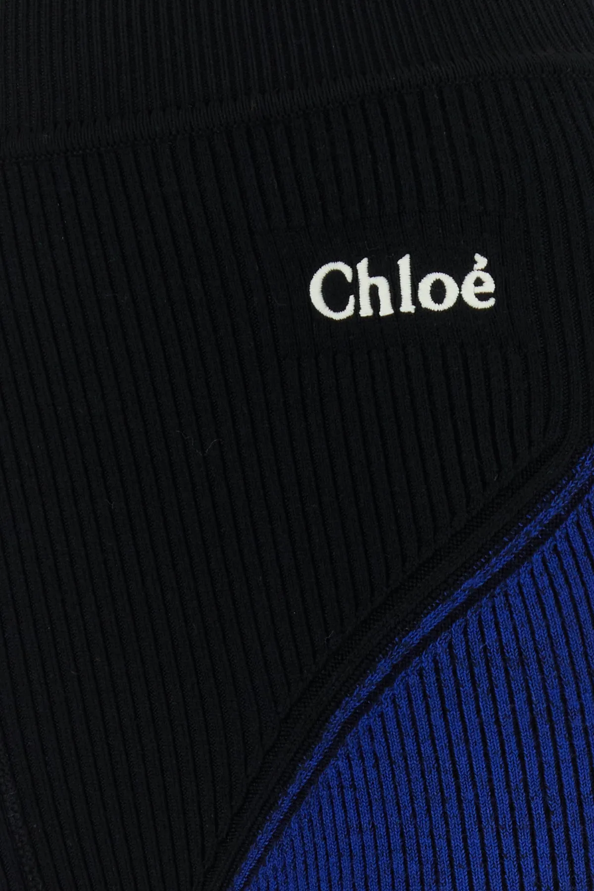 Multicolor stretch wool blend leggings