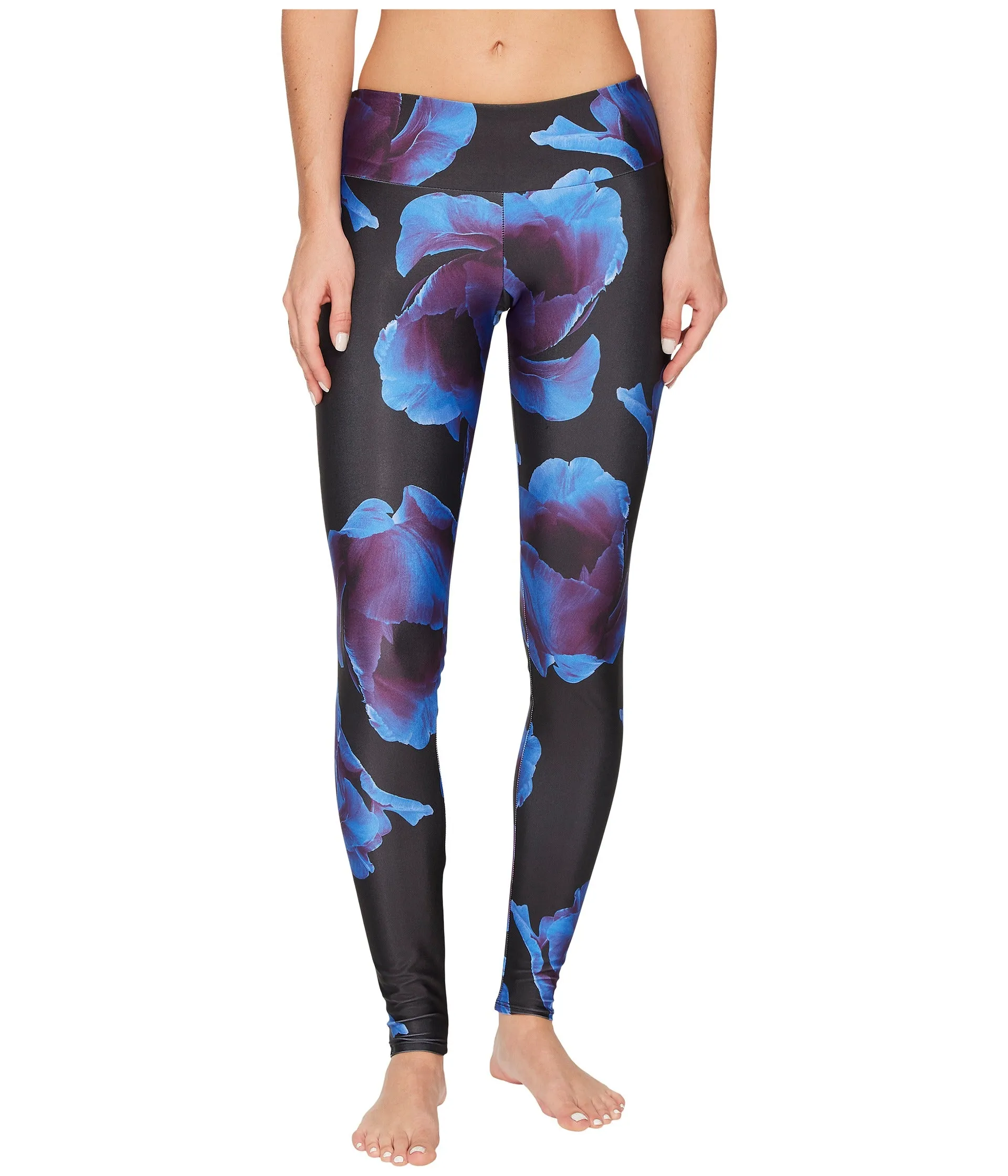 Onzie High Basic Midi Midnight Anemone Legging