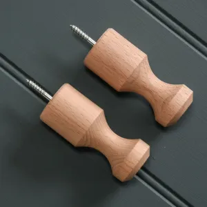 Pair of Beech Hang-It Pegs