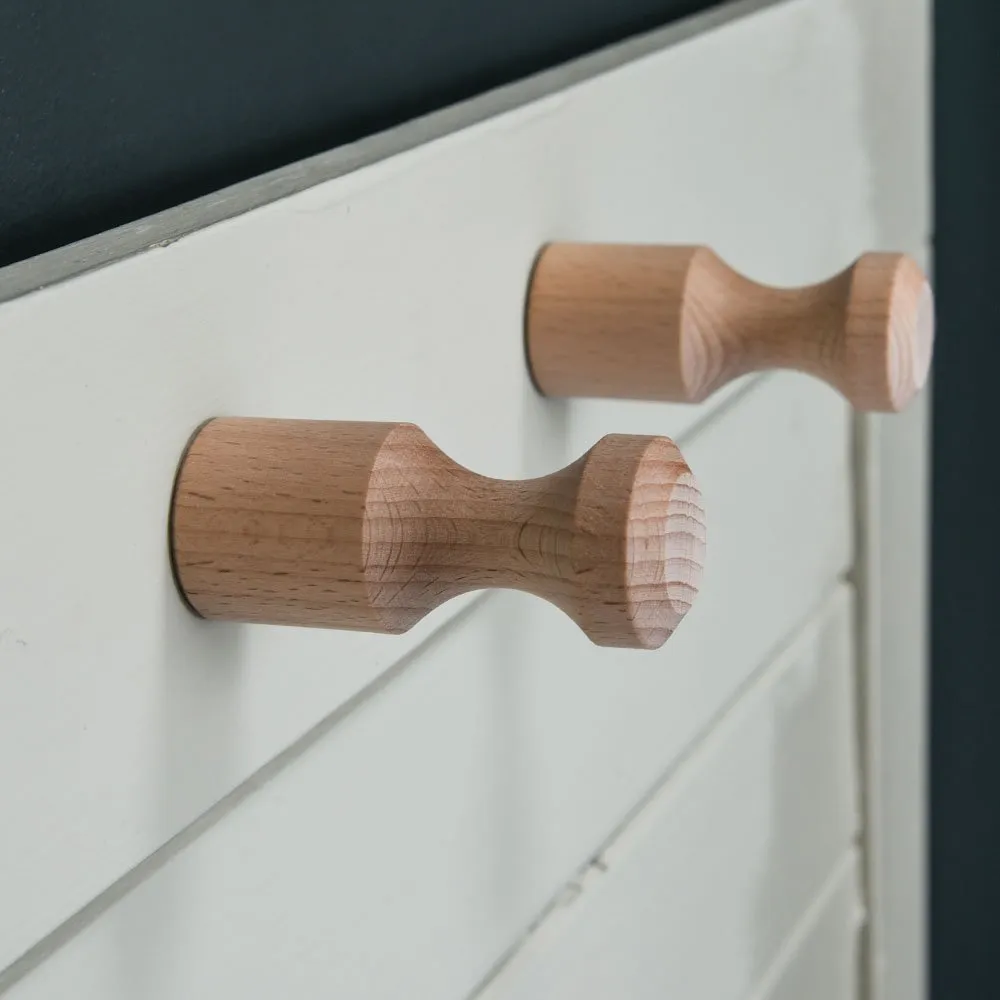Pair of Beech Hang-It Pegs