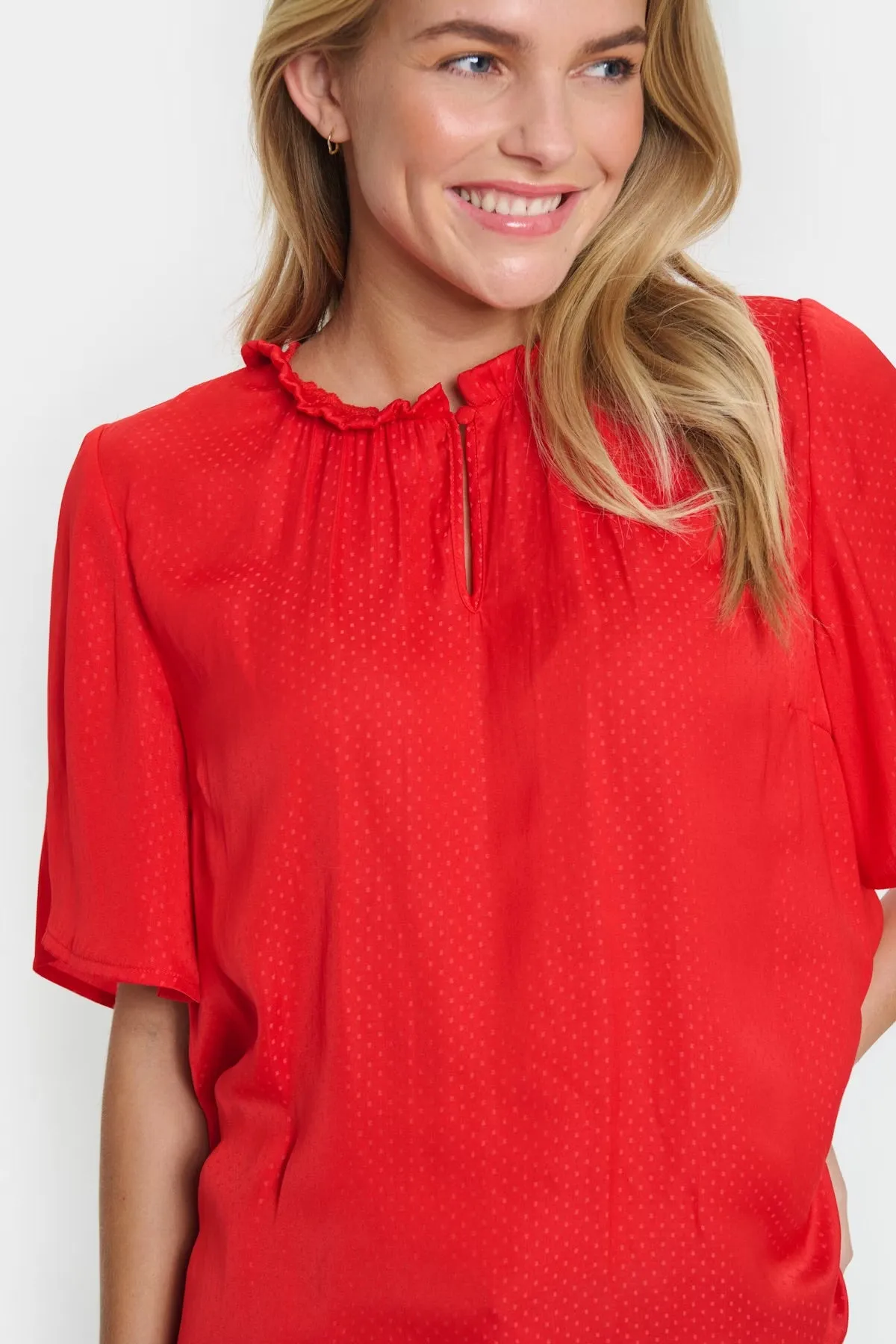 Saint Tropez Briana Flared Blouse