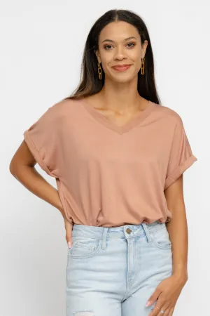 SHALEIGH BODYSUIT | BASIC V-NECK