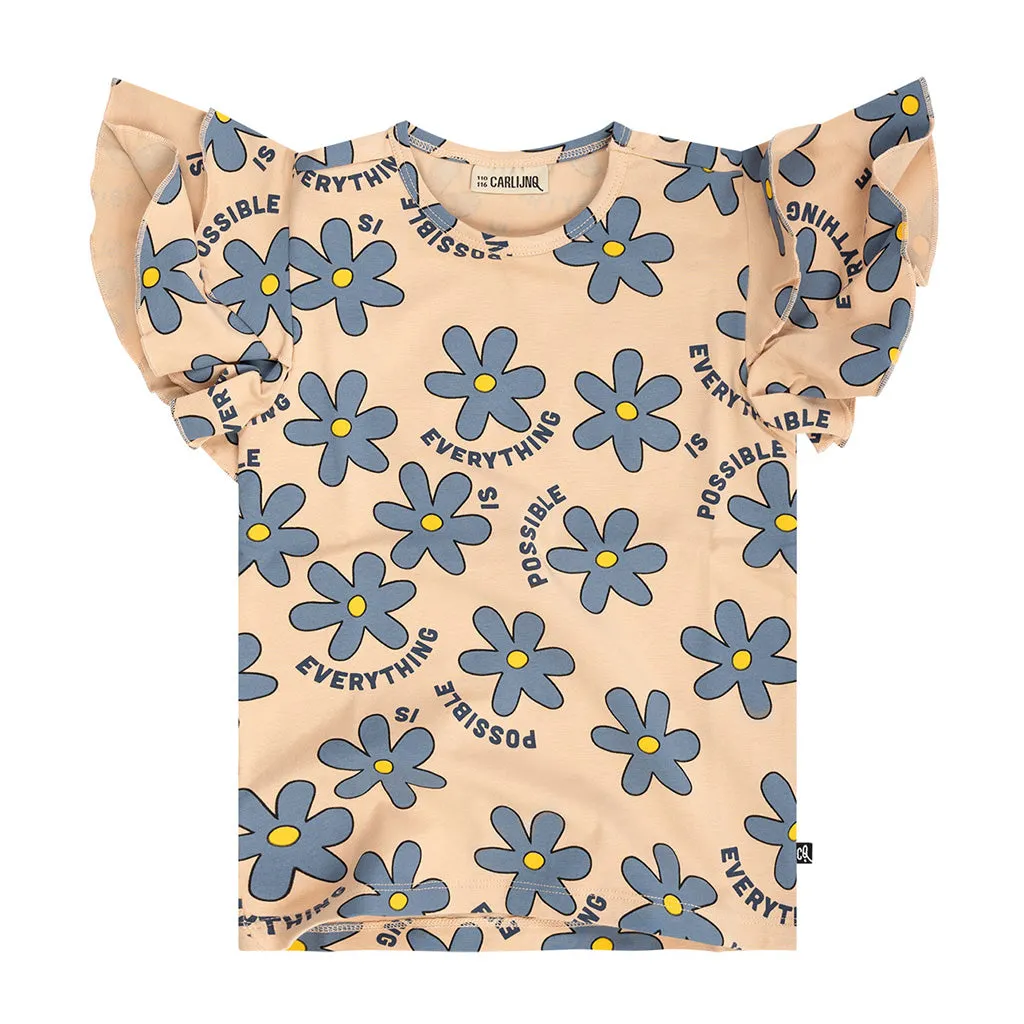 Shirt Ruffled Daisy