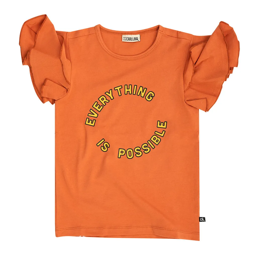 Shirt Ruffled Everything is Possible
