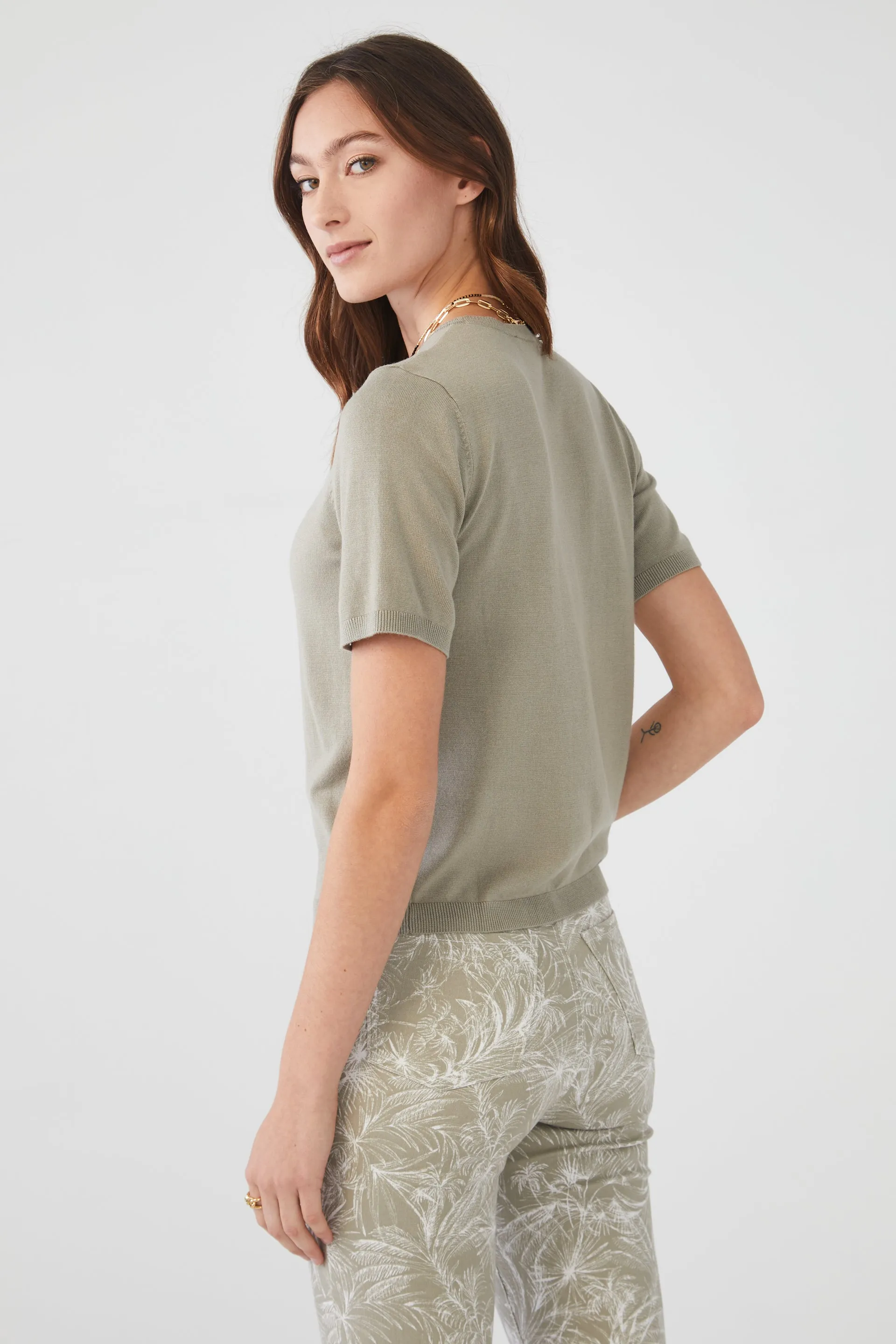 Short Sleeve Sweater