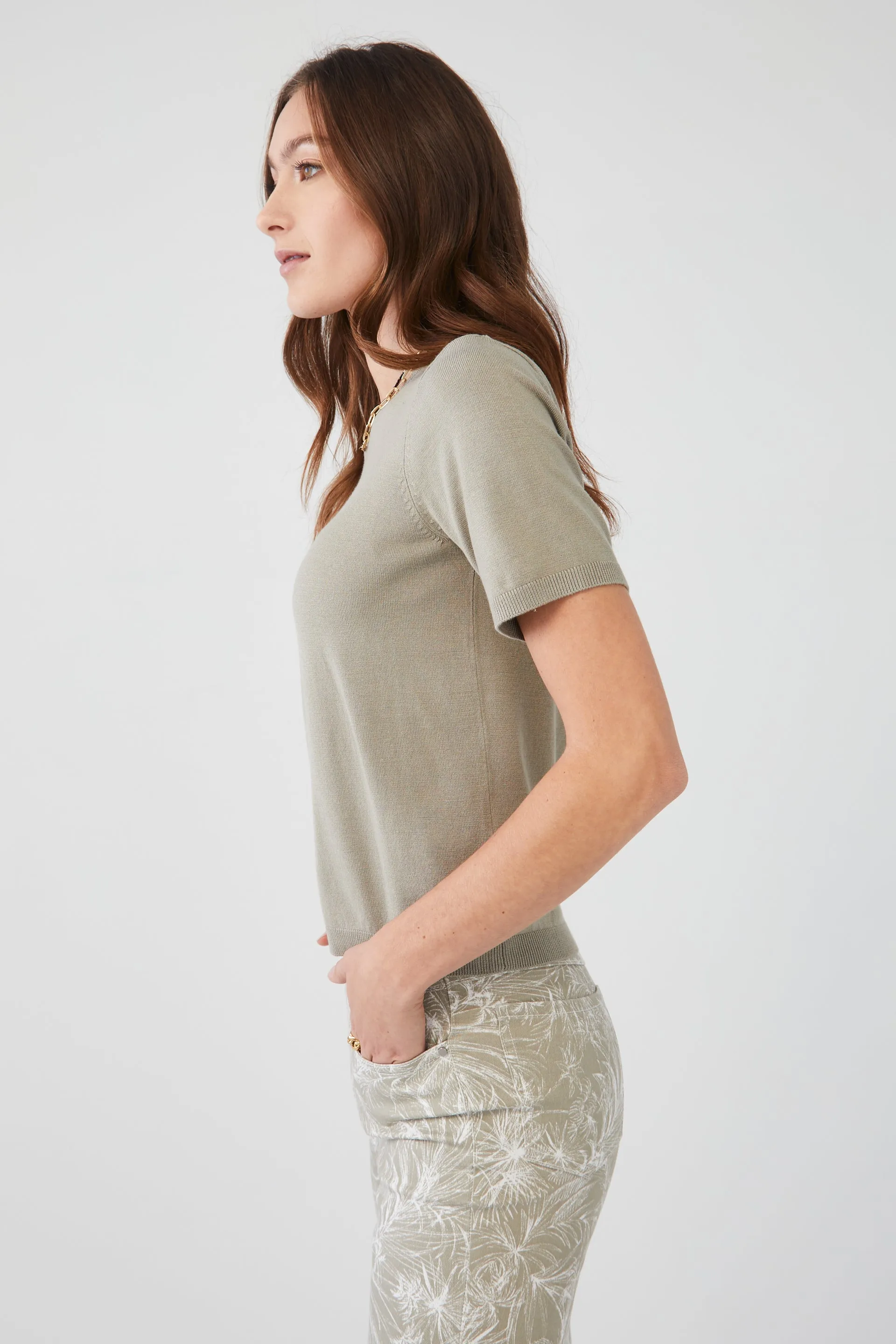 Short Sleeve Sweater