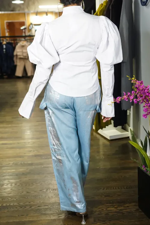 Stunning Chic White Shirt