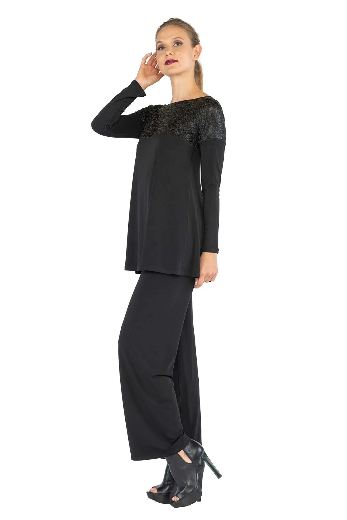 Swing L/SL Yoke Tunic